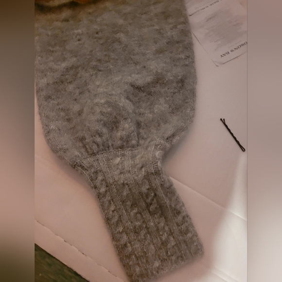 NEW Yasbistra Gray Melange Very Soft Sweater Size Large - Picture 10 of 10